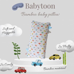 Huggable Soft Baby Car Bamboo Pillow 